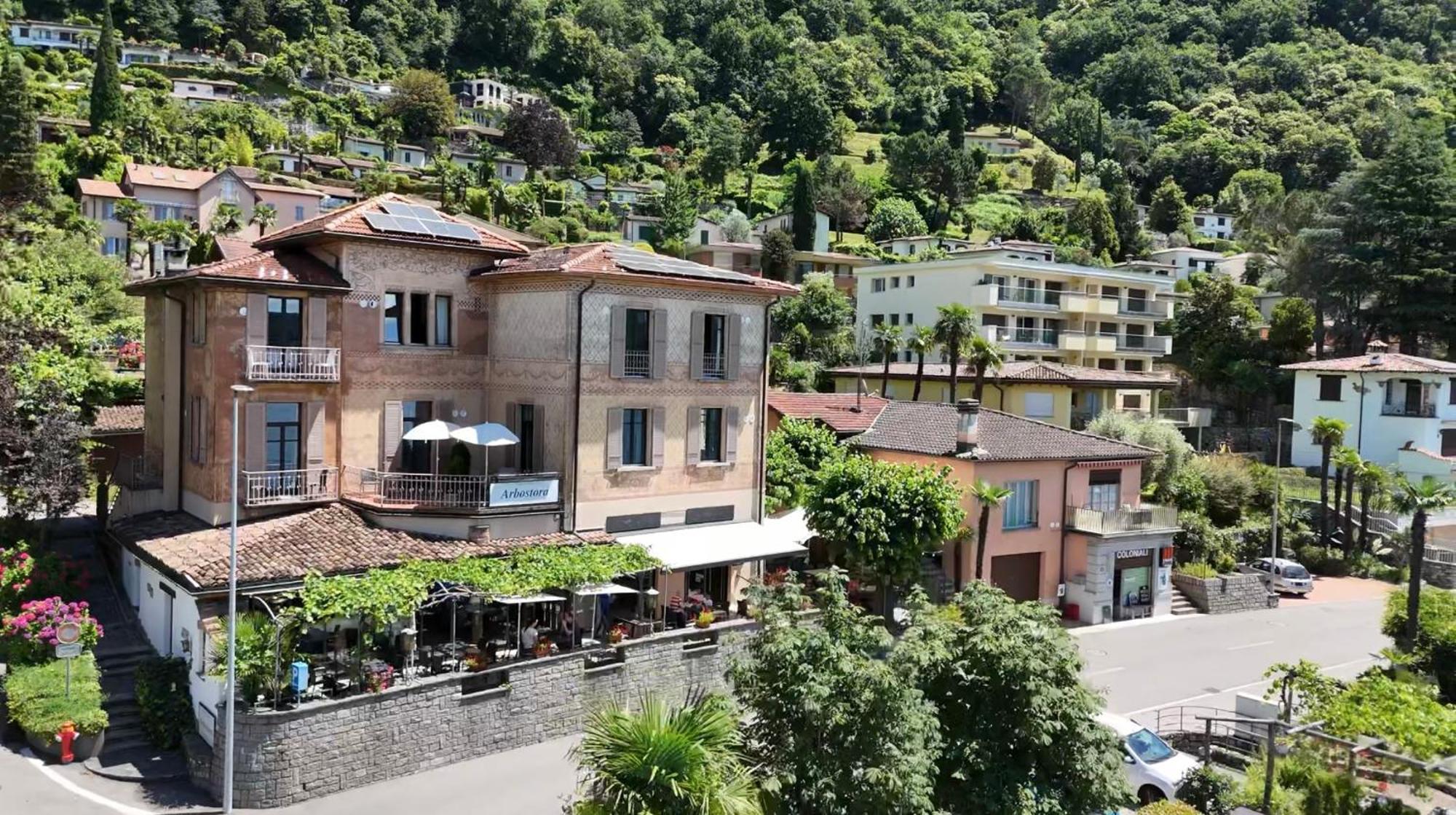 Arbostora Charme Hotel Morcote Exterior foto